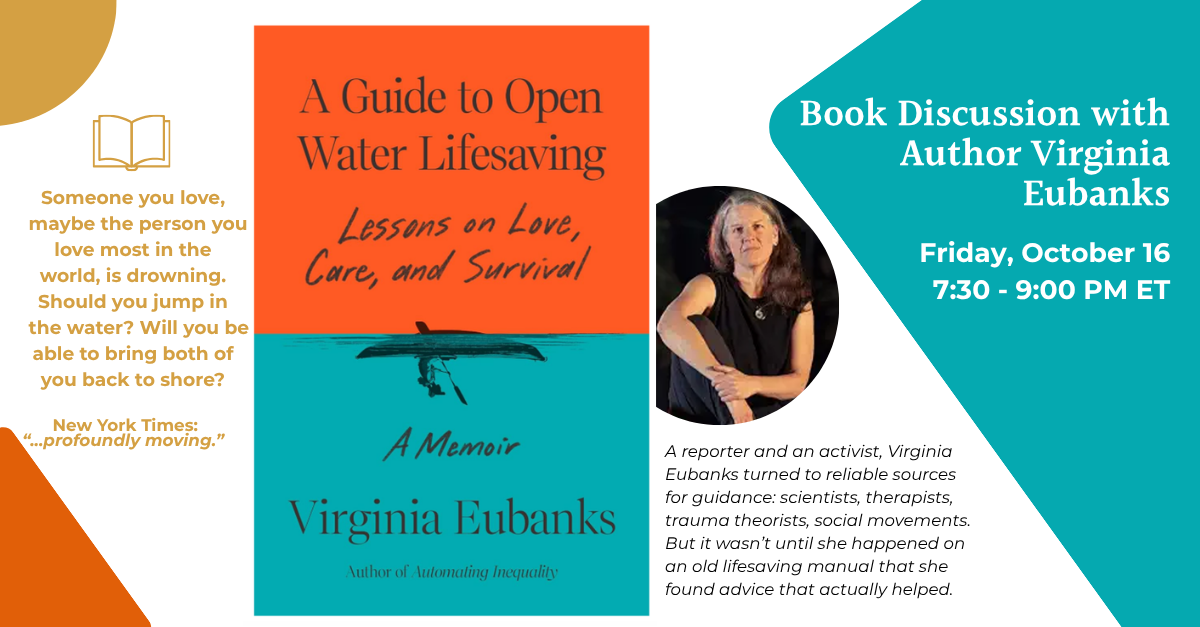 Well Spouse Book Discussion Banner - Virginia Eubanks