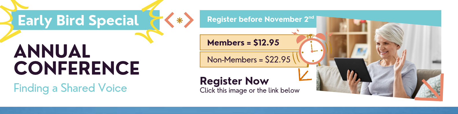 Conference registration early bird