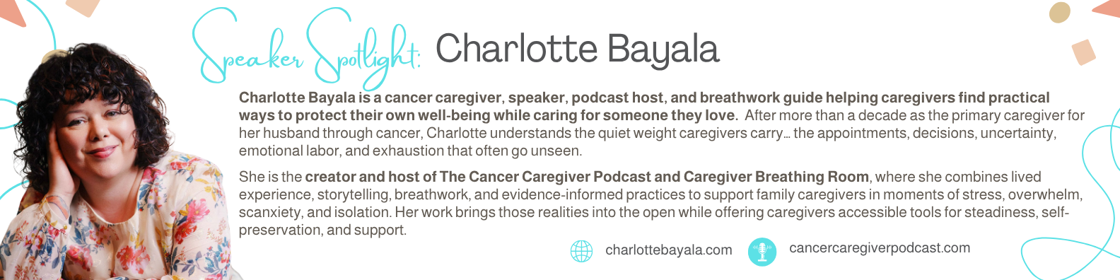 Speaker Spotlight - Charlotte Bayala